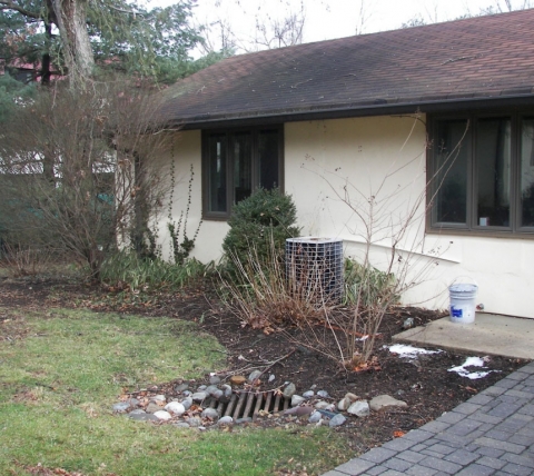 senior living cottage exterior before