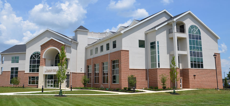 exterior lancaster bible college frey academic center