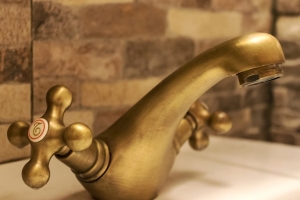 bronze faucet