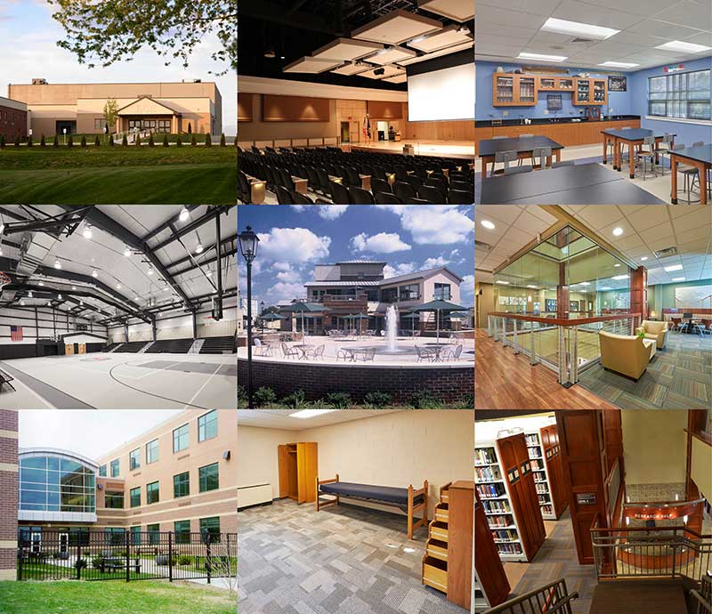 collage of education facilities