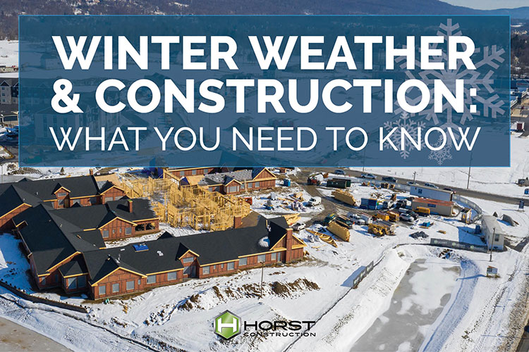 winter weather in construction