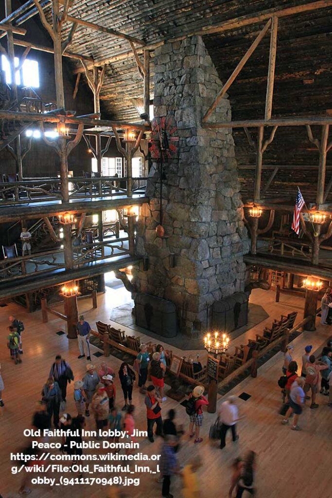 old faithful inn lobby