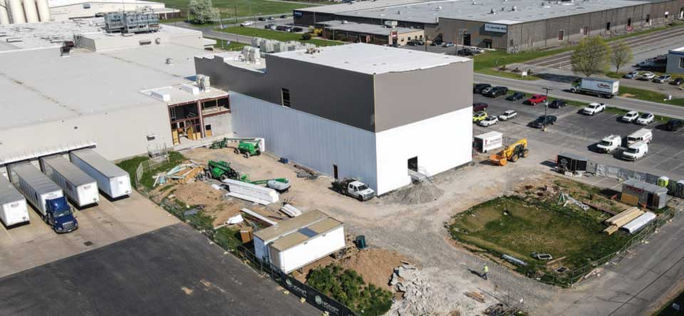 addition to industrial facility