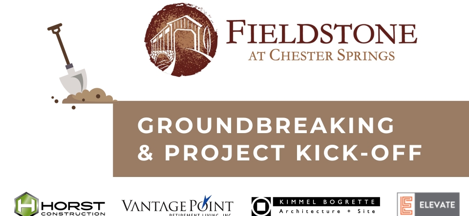 fieldstone at chester spring project kickoff
