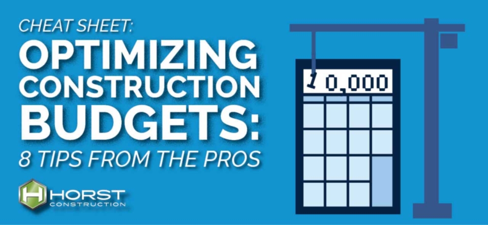 optimizing construction budgets