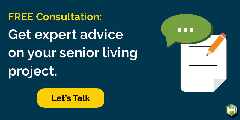 get advice on senior living construction project