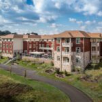 newly construction senior living community exterior