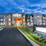 meadowcrest at middletown newly built senior living community exterior